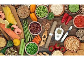 Com açúcar para diabetes, é necessária uma dieta, excluindo o uso de carboidratos facilmente digeríveis